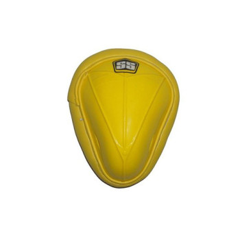 Multi Colour Cricket Abdominal Guard  -  Youth, Yellow
